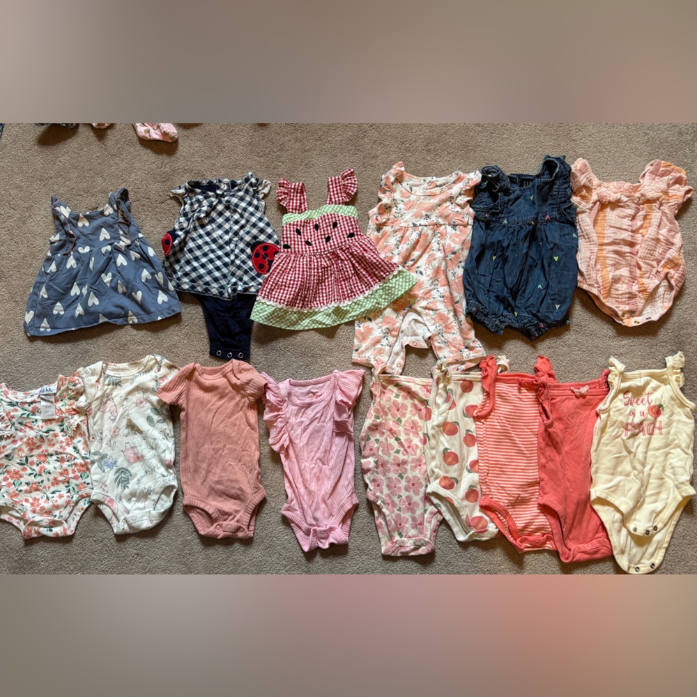 New Born Baby Girl Summer Bundle